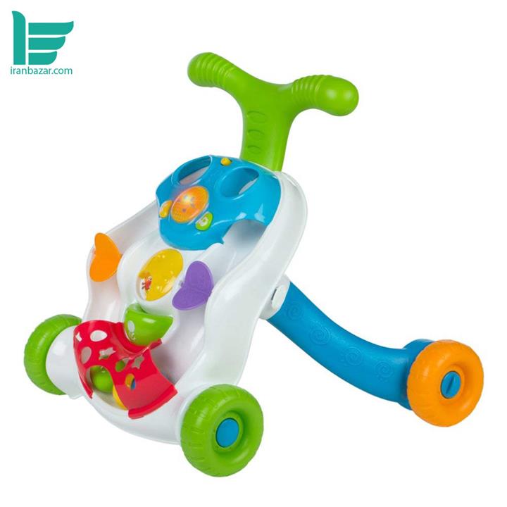 واکر کودک موزیکال وین فان مدل Roll N Pop Walker